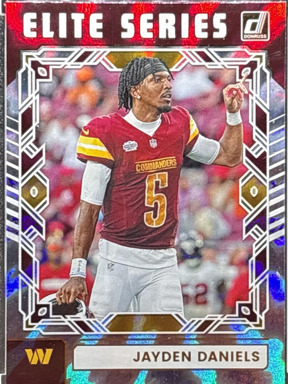 Panini Elite Series Jayden Daniels Football Card